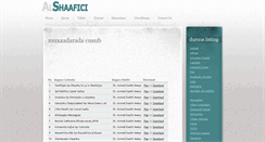 Desktop Screenshot of alshaafici.com